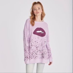 Wildfox Lips and Drips Roadtrip Tunic 👄
